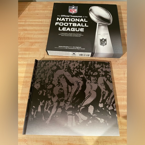 The Official Treasures of the National Football League book - Picture 2 of 3